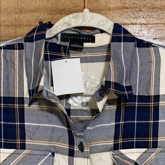 Sanctuary
Plaid Boyfriend For Life Shirt - Picture 4 of 7